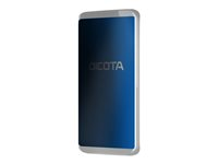 DICOTA - Protection d'écran pour téléphone portable - filtre de confidentialité, 2 voies, auto-adhésif - film - avec filtre de confidentialité - à double sens - adhésif - noir - pour Apple iPhone 14 Plus D70569