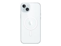 Apple - Coque de protection pour téléphone portable - compatibilité avec MagSafe - polycarbonate - clair - pour iPhone 15 Plus MT213ZM/A