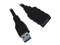 MCL - Rallonge de câble USB - USB type A (M) pour USB type A (F) - USB 3.0 - 5 m - noir MC923AMF-5M/N