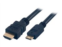 MCL MC382/3D - Câble HDMI avec Ethernet - HDMI mâle pour 19 pin mini HDMI Type C mâle - 2 m MC382/3D-2M
