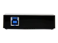 StarTech.com Adaptateur vidéo multi-écrans USB 3.0 vers HDMI et DVI - Carte graphique externe - M/F - 2048x1152 - Adaptateur vidéo - Conformité TAA - USB Type B femelle pour DVI-I, HDMI femelle - noir - prise en charge de 2048 x 1152 à 60 Hz - pour P/N: HDDVIMM3, HDMM12, HDMM15, HDMM1MP, HDMM2MP, HDMM3, HDMM3MP, HDMM50A, HDMM6, HDPMM50 USB32HDDVII