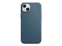 Apple - Coque de protection pour téléphone portable - compatibilité avec MagSafe - microvolume - bleu Pacifique - pour iPhone 15 Plus MT4D3ZM/A