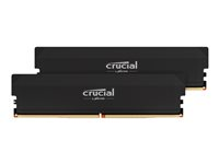 Crucial Pro - Overclocking Edition - DDR5 - kit - 32 Go: 2 x 16 Go - DIMM 288 broches - 6000 MHz / PC5-48000 - CL36 - 1.35 V - mémoire sans tampon - noir CP2K16G60C36U5B