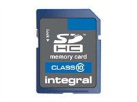 Integral - Carte mémoire flash - 4 Go - Class 10 - 133x - SDHC INSDH4G10V1