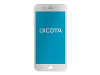 DICOTA Secret - Protection d'écran pour téléphone portable - avec filtre de confidentialité - à double sens - adhésif - noir - pour Apple iPhone 8, SE (2e génération) D31582