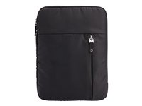 Case Logic Tablet Sleeve + Pocket - Étui protecteur pour tablette - nylon - noir - 10" TS110K