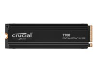 Crucial T700 - SSD - chiffré - 4 To - interne - M.2 - PCI Express 5.0 (NVMe) - TCG Opal Encryption 2.01 CT4000T700SSD5