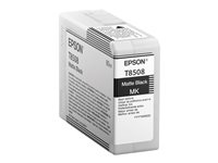 Epson T8508 - 80 ml - noir mat - original - cartouche d'encre - pour SureColor SC-P800 C13T85080N