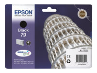 Epson 79 - 14.4 ml - noir - original - cartouche d'encre - pour WorkForce Pro WF-4630DWF, WF-4640DTWF, WF-5110DW, WF-5190DW, WF-5620DWF, WF-5690DWF C13T79114010