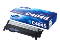 Samsung CLT-C404S - Cyan - original - cartouche de toner (ST966A) - pour Samsung CLX-3302, 3303, 3304, 3307; Xpress SL-C432, C433, C462, C463, C467, C482, C483 ST966A