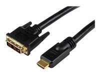 StarTech.com Câble HDMI vers DVI-D 5 m - M/M - Câble adaptateur - HDMI mâle pour DVI-D mâle - 5 m - blindé - noir HDDVIMM5M