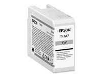 Epson UltraChrome Pro T47A7 - 50 ml - gris - original - réservoir d'encre - pour SureColor SC-P900, SC-P900 Mirage Bundling C13T47A700