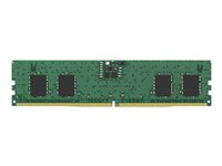 Kingston ValueRAM - DDR5 - module - 8 Go - DIMM 288 broches - 4800 MHz / PC5-38400 - CL40 - 1.1 V - mémoire sans tampon - on-die ECC KVR48U40BS6-8