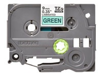 Brother TZe-721 - Noir sur vert - Rouleau (0,9 cm x 8 m) 1 cassette(s) ruban laminé - pour Brother PT-D210, D600, H110, H200; P-Touch PT-1005, E110, H107; P-Touch Cube Plus PT-P710 TZE721