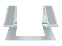 StarTech.com Support Ordinateur Portable (5kg) - Socle Ordinateur Portable en Aluminium, Argenté - Réhausseur PC pour MacBook Air/Pro, Dell XPS, Lenovo - Élévateur Ergonomique (LAPTOP-STAND-SILVER) - Support pour ordinateur portable - 13" - 17" - argent LAPTOP-STAND-SILVER