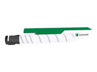 Lexmark 640H - À rendement élevé - noir - original - cartouche de toner LCCP - pour Lexmark MX910de, MX910dte, MX911dte, MX912dxe 64G0H00