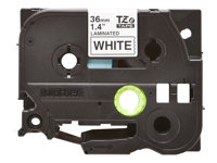 Brother TZe-261 - Adhésif standard - noir sur blanc - Rouleau (3,6 cm x 8 m) 1 cassette(s) ruban laminé - pour P-Touch PT-3600, 530, 550, 9200, 9400, 9500, 9600, 9700, 9800, D800, E800, P900, P950 TZE261
