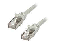 MCL - Câble réseau - RJ-45 (M) pour RJ-45 (M) - 5 m - SFTP - CAT 7 - gris FCC7BMSHF-5M