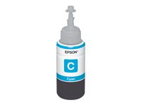 Epson T6642 - 70 ml - cyan - original - recharge d'encre - pour EcoTank ET-14000, ET-16500, ET-2500, ET-2550, ET-2600, ET-2650, ET-3600, ET-4500, ET-4550 C13T664240