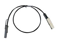 Cisco 40GBASE-CR4 Passive Copper Cable - Câble à attache directe - QSFP+ pour QSFP+ - 3 m - twinaxial - orange - pour Catalyst 3016; Nexus 3016, 3064-E, 3064PQ, 3064-X QSFP-H40G-CU3M=
