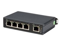 StarTech.com Switch Ethernet industriel non géré à 5 ports - Commutateur 10/100 à montage sur rail DIN - Switch réseau - Commutateur - non géré - 5 x 10/100 - Montage sur rail DIN - pour P/N: NETRS2322P IES5102