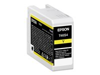 Epson T46S4 - 25 ml - jaune - original - cartouche d'encre - pour SureColor P706, SC-P700, SC-P700 Mirage Bundling C13T46S400