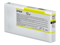 Epson T9134 - 200 ml - jaune - original - cartouche d'encre - pour SureColor SC-P5000, SC-P5000 STD Spectro, SC-P5000 Violet, SC-P5000 Violet Spectro C13T913400