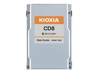 KIOXIA CD8-V Series KCD8XVUG6T40 - SSD - Mixed Use - 6400 Go - SSD de centre de données - interne - 2.5" - PCIe 4.0 x4 (NVMe) KCD8XVUG6T40