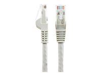 StarTech.com Câble Ethernet CAT6 10m - LSZH (Low Smoke Zero Halogen) - Cordon RJ45 UTP Anti-accrochage 10 GbE LAN - Câble Réseau Internet 650MHz 100W PoE - Gris - Snagless - 24AWG (N6LPATCH10MGR) - Cordon de raccordement - RJ-45 (M) pour RJ-45 (M) - 10 m - 6 mm - UTP - CAT 6 - sans crochet - gris N6LPATCH10MGR