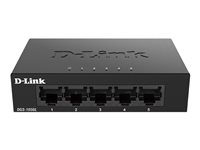 D-Link DGS 105GL - Commutateur - non géré - 5 x 10/100/1000 - de bureau DGS-105GL/E