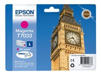 Epson T7033 - 9.6 ml - taille L - magenta - original - blister - cartouche d'encre - pour WorkForce Pro WP-4015, WP-4025, WP-4095, WP-4515, WP-4525, WP-4535, WP-4545, WP-4595 C13T70334010