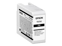 Epson UltraChrome Pro T47A1 - 50 ml - noir - original - réservoir d'encre - pour SureColor SC-P900, SC-P900 Mirage Bundling C13T47A100