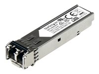 StarTech.com MSA Uncoded Compatible SFP Module, 1000BASE-SX, 1GbE Multi Mode (MMF) Fiber Optic Transceiver, 1GE Gigabit Ethernet SFP, LC Connector, 550m, 850nm, DDM, 1Gbps Mini GBIC Module - Lifetime Warranty (SFP1000SXST) - Module transmetteur SFP (mini-GBIC) - 1GbE - 1000Base-SX - LC multi-mode - jusqu'à 550 m - 850 nm - pour P/N: US1GA30SFP, US1GC30SFP SFP1000SXST