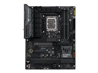 ASUS TUF GAMING Z790-PLUS WIFI - Carte-mère - ATX - Socket LGA1700 - Z790 Chipset - USB 3.2 Gen 1, USB 3.2 Gen 2, USB-C 3.2 Gen2, USB-C 3.2 Gen 2x2 - 2.5 Gigabit LAN, Bluetooth, Wi-Fi - carte graphique embarquée (unité centrale requise) - audio HD (8 canaux) 90MB1D80-M1EAY0