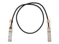 Cisco Copper Cable - Câble d'attache directe 100GBase - QSFP (M) pour QSFP (M) - 3 m - passif - pour Mellanox ConnectX-5 Ex EN; Nexus 93108TC-EX, 93180YC-FX, 9336C-FX2 QSFP-100G-CU3M=