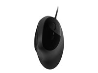 Kensington Pro Fit Ergo - Souris - ergonomique - 5 boutons - filaire - USB - noir - Pour la vente au détail K75403EU