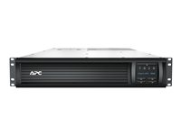 APC Smart-UPS SMT3000RMI2UC - Onduleur (rack-montable) - CA 220/230/240 V - 2700 Watt - 3000 VA - RS-232, USB - connecteurs de sortie : 9 - 2U - noir - avec APC SmartConnect - pour P/N: AR3003, AR3003SP, AR3006, AR3006SP, AR3103, AR3103SP, AR3106, AR3106SP, AR9300SP SMT3000RMI2UC