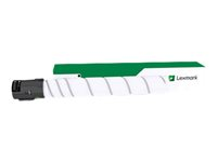 Lexmark - À rendement élevé - noir - original - cartouche de toner - pour Lexmark CX921DE, CX922DE, CX923DTE, CX923DXE, CX924DTE, CX924DXE 86C0HK0