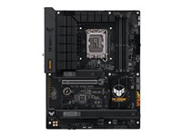 ASUS TUF GAMING B760-PLUS WIFI D4 - Carte-mère - ATX - Socket LGA1700 - B760 Chipset - USB 3.2 Gen 1, USB 3.2 Gen 2, USB-C 3.2 Gen 2x2 - 2.5 Gigabit LAN, Wi-Fi 6, Bluetooth - carte graphique embarquée (unité centrale requise) - audio HD (8 canaux) 90MB1DF0-M1EAY0