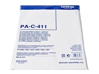 Brother - A4 (210 x 297 mm) 100 feuille(s) papier thermique - pour PocketJet PJ-673, PJ-722, PJ-723, PJ-762, PJ-763, PJ-763MFi, PJ-773; PocketJet 6 PAC411